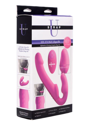 VIBRADOR DOBLE/URGE 8X PINK - Image 2