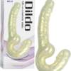 DILDO DOBLE VIOLETA METALICO/9D2
